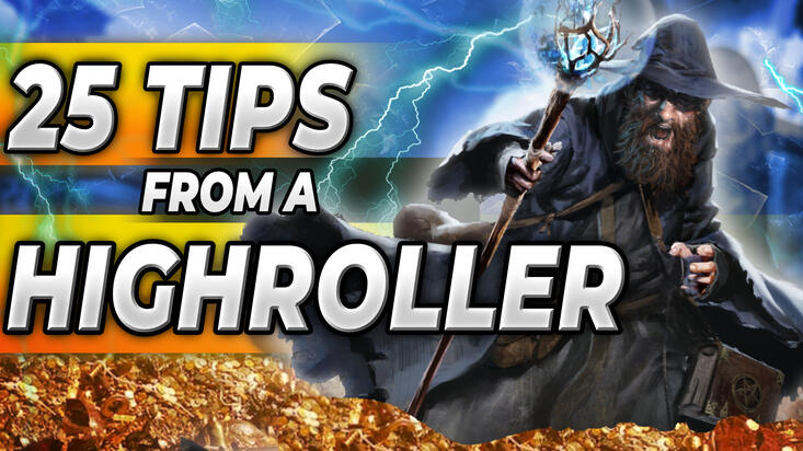 25 Tips From A HIGHROLLER