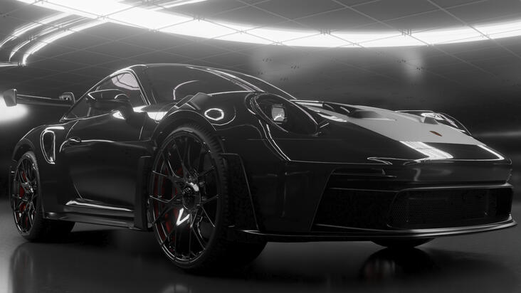 Porsche GT3 - Black Porsche GT3 - Black